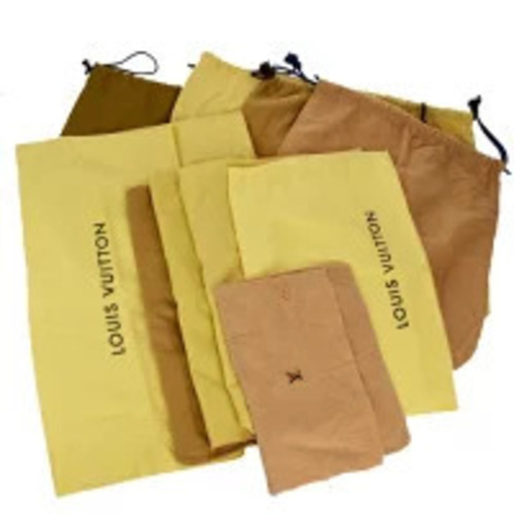 Louis Vuitton Dustbags Yellow Brown